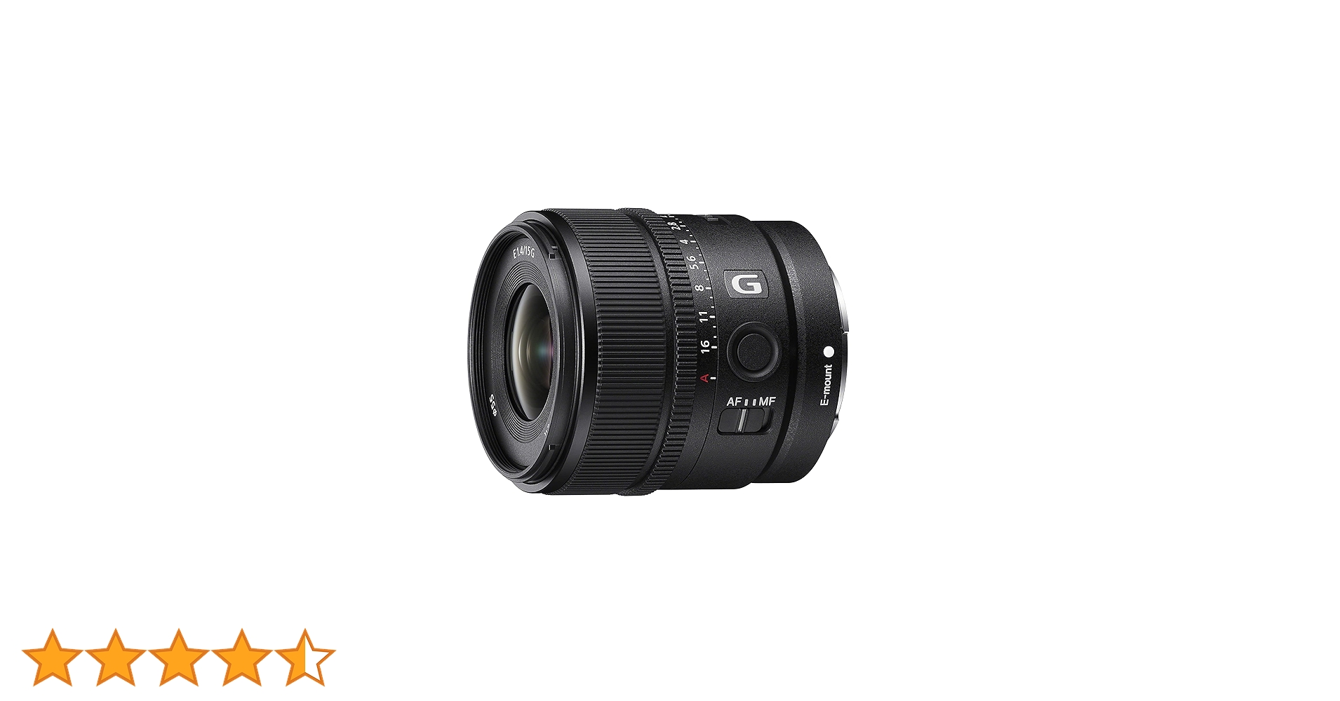 Sony E 15mm F1.4 G APS-C Large-Aperture Wide-Angle G Lens : Amazon